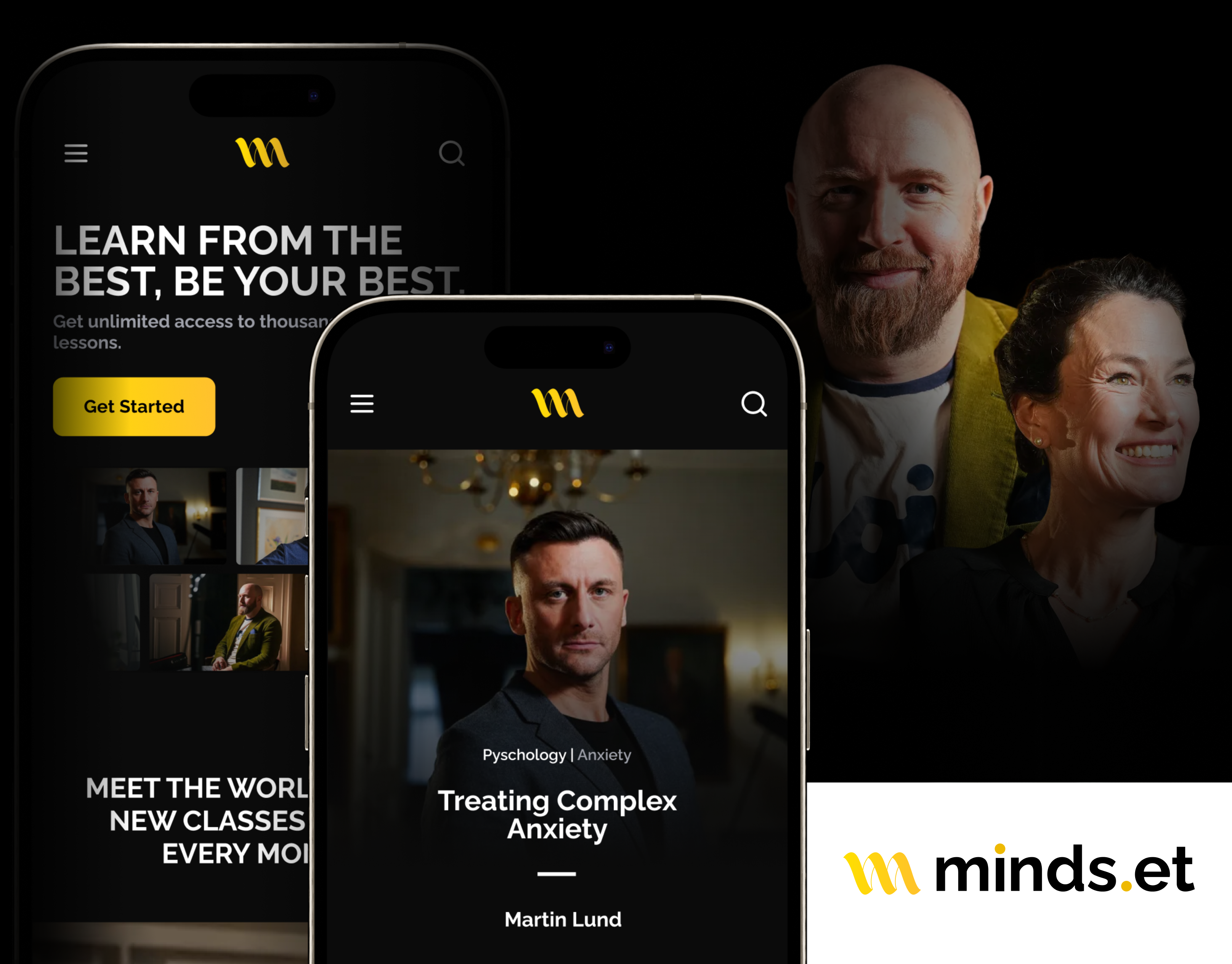 Branding & Web App Development for Minds.et: A Self-Improvement Platform