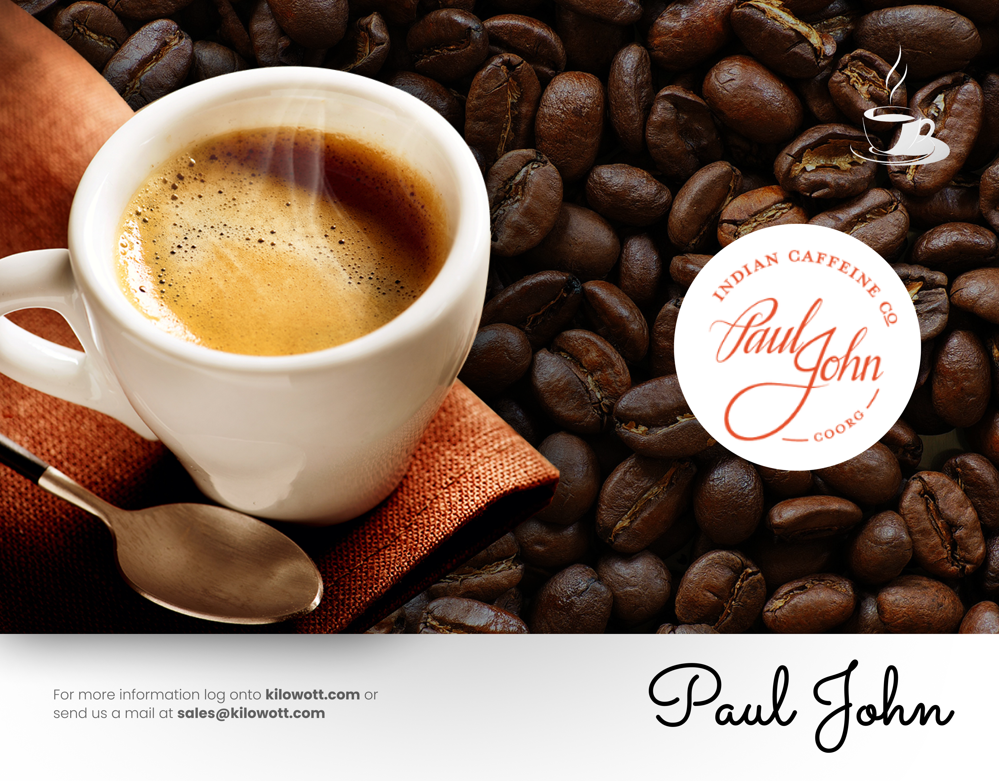 Branding & Digital Marketing Boost Paul John’s Caffeine Sales by 44%