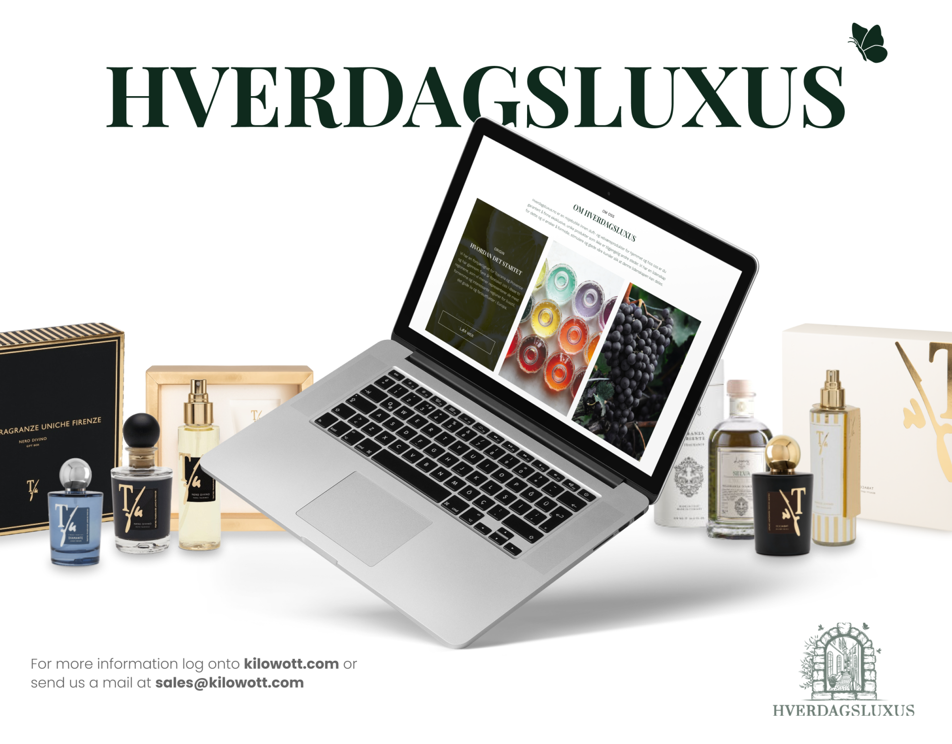 Revamping & Enhancing Visual Appeal for a Luxury Perfume Brand ‘Hverdagsluxus’