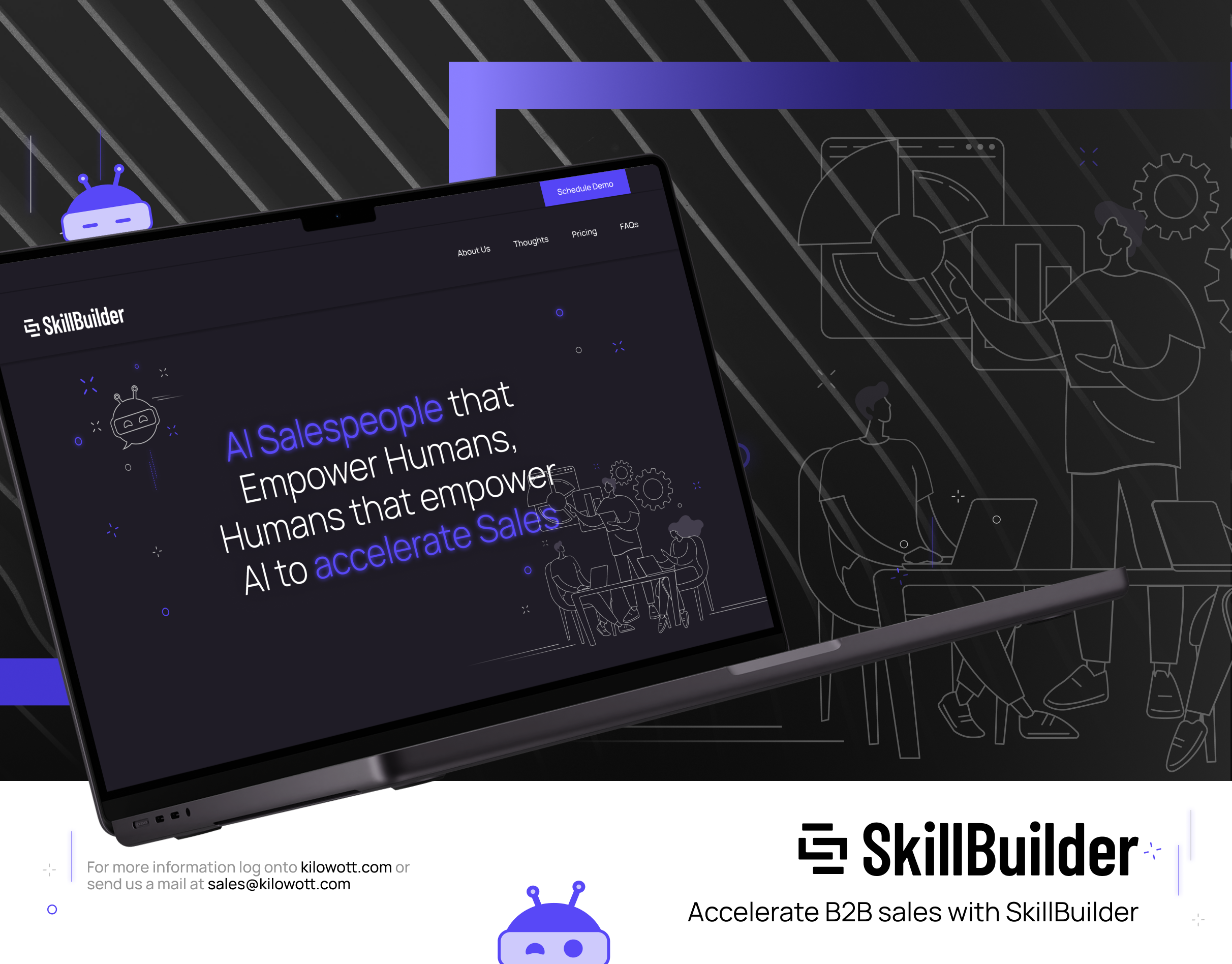 SkillBuilder: Driving B2B Sales and Growth with AI and Web App Development