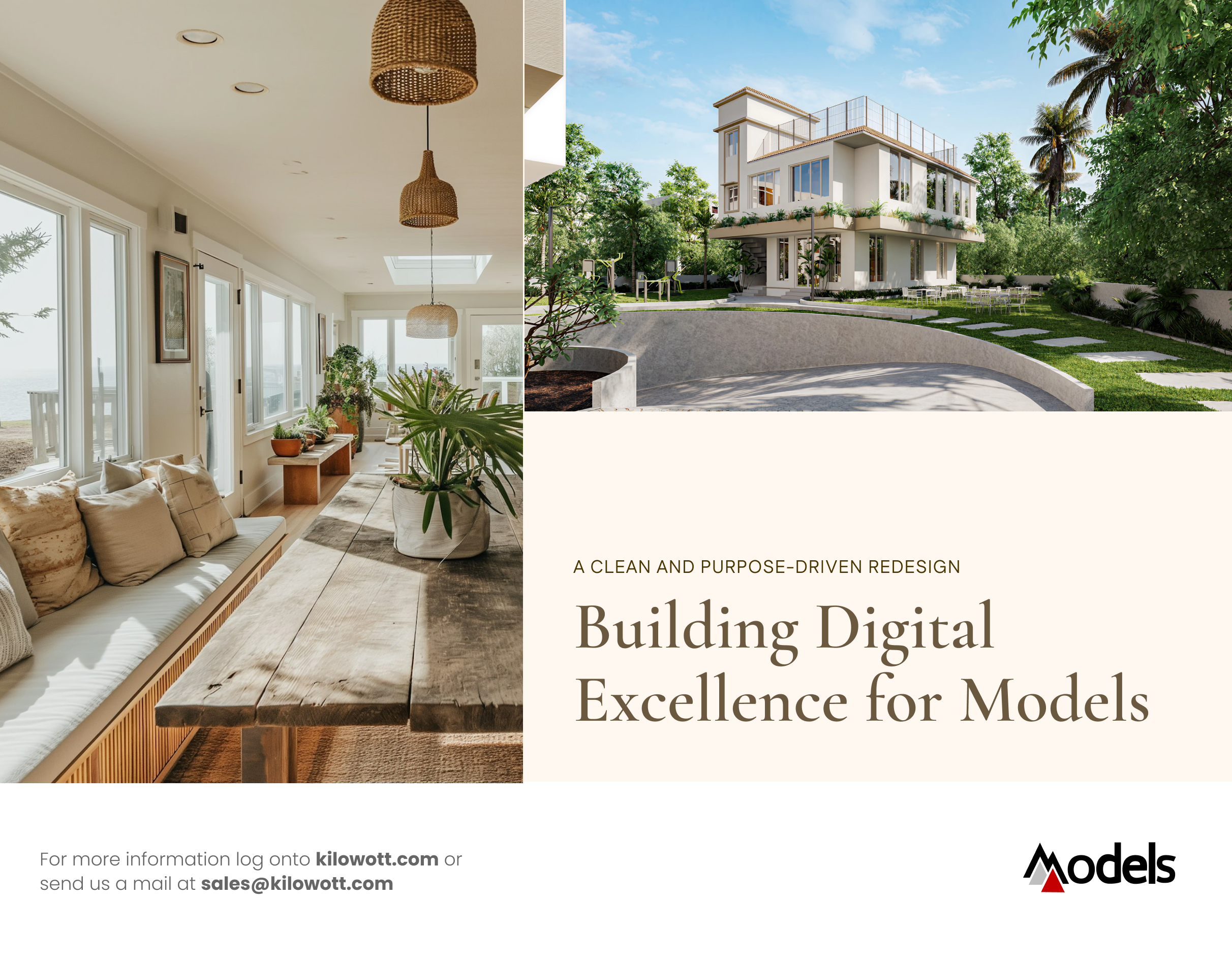 Elevating Luxury with a Modern, Focused Website Redesign for Models Group