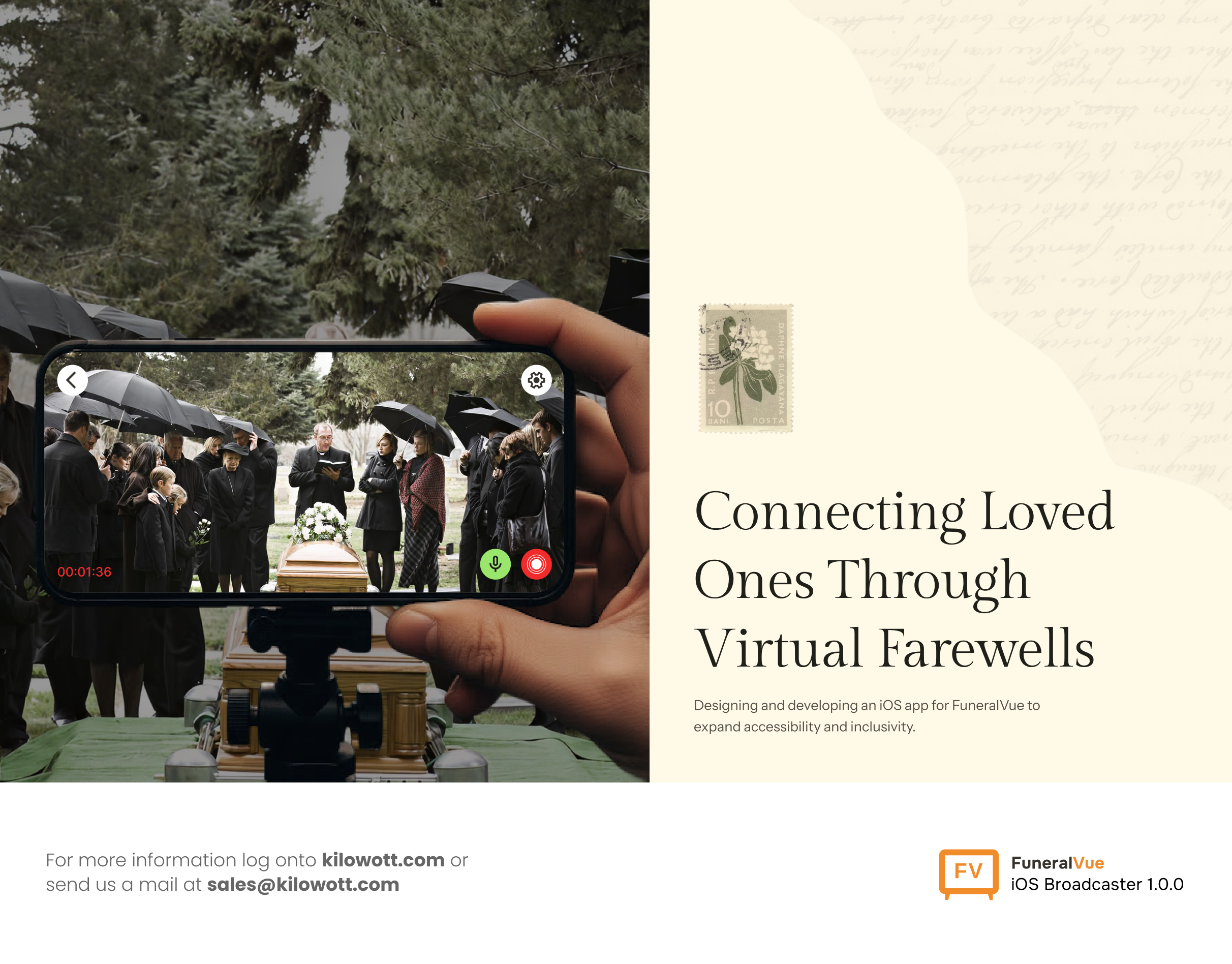 Expanding Accessibility: How Kilowott Brought FuneralVue to iOS to Support Families Worldwide