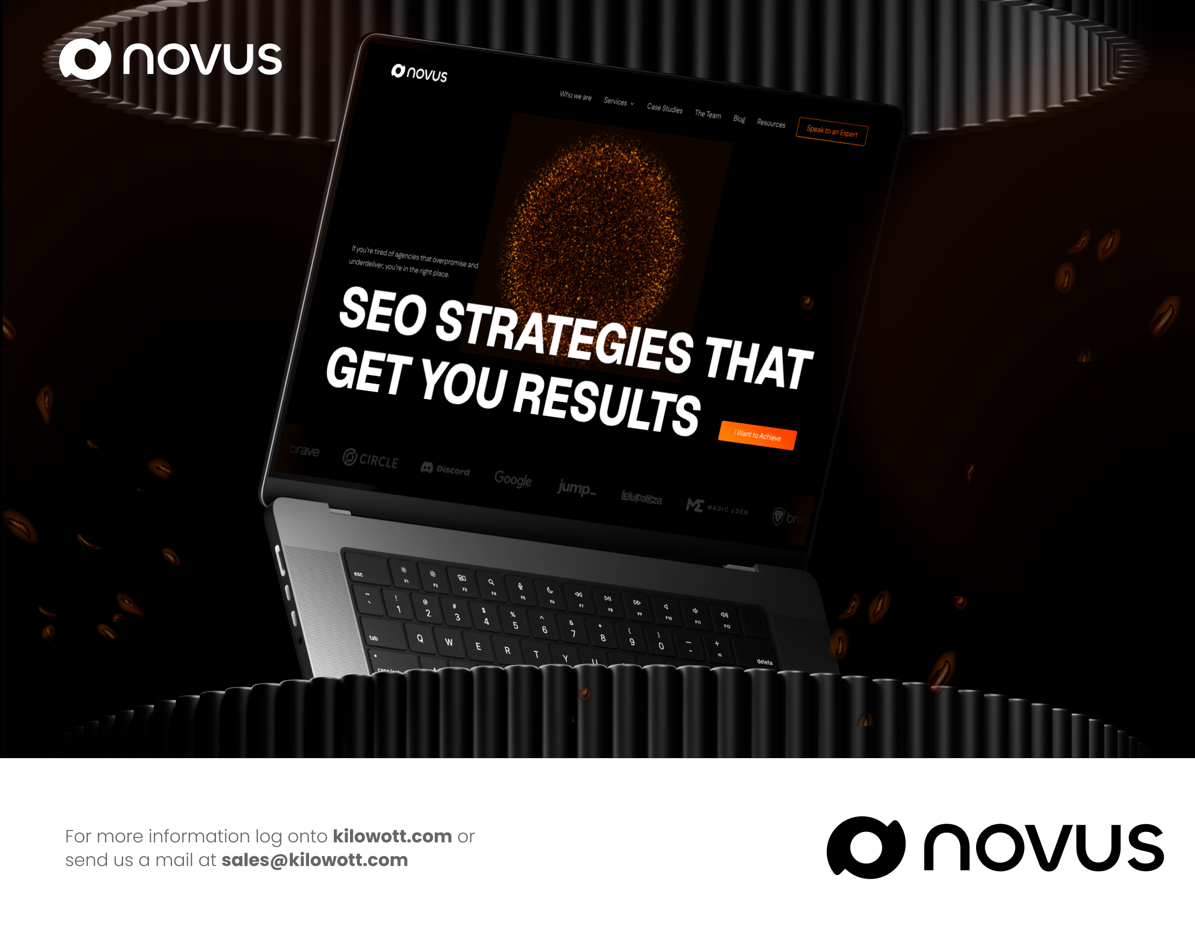 Novus Digital: Redefining SEO with a Modern, Conversion-Driven Website