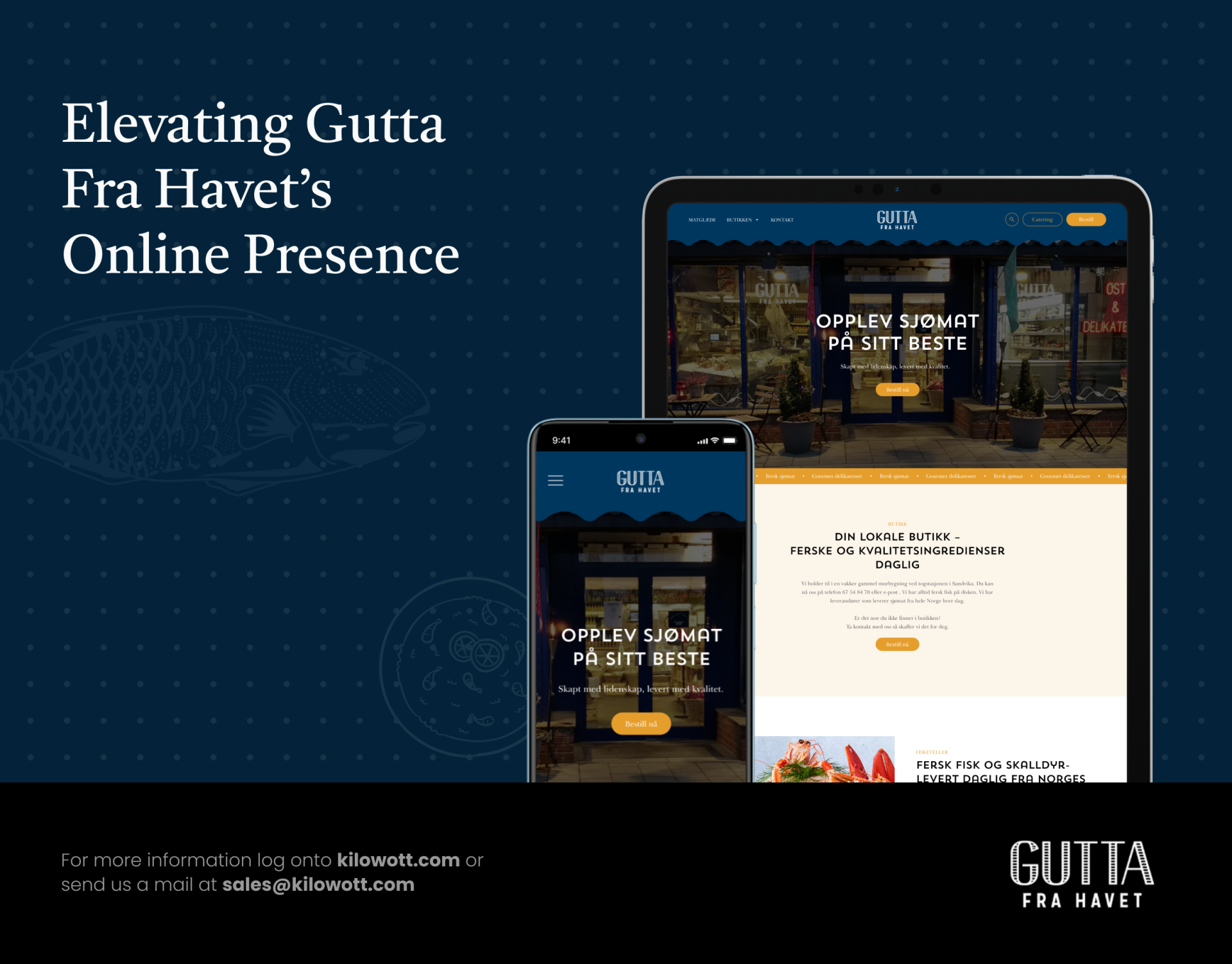 Revamping Gutta Fra Havet’s Online Experience to Accelerate Growth & Sales