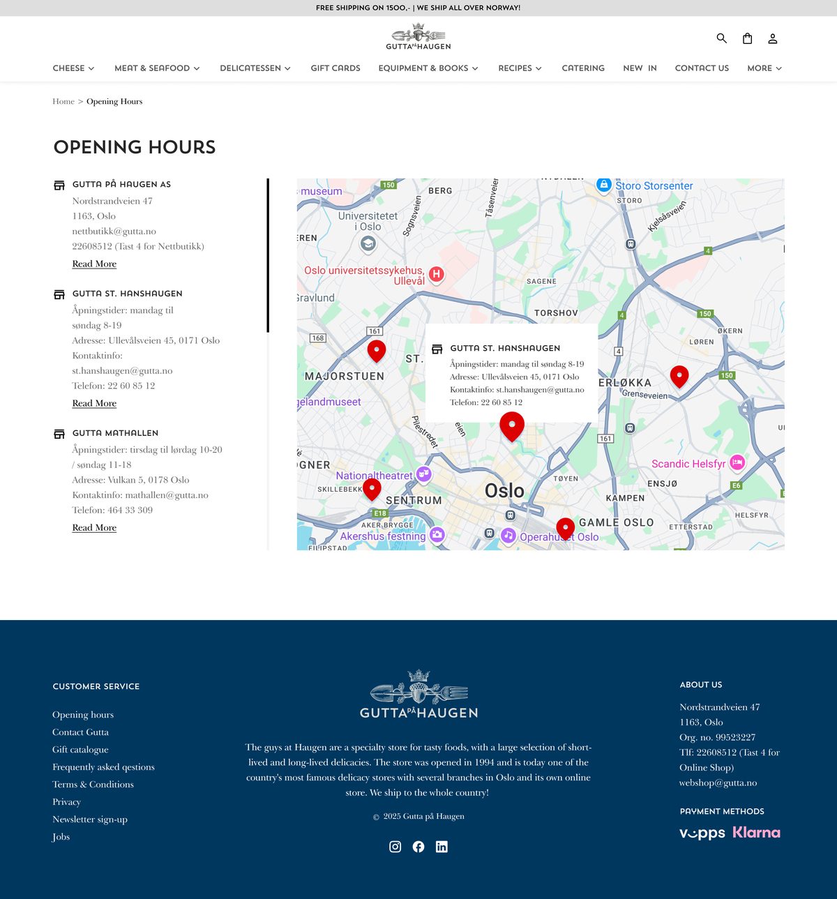 Store locator